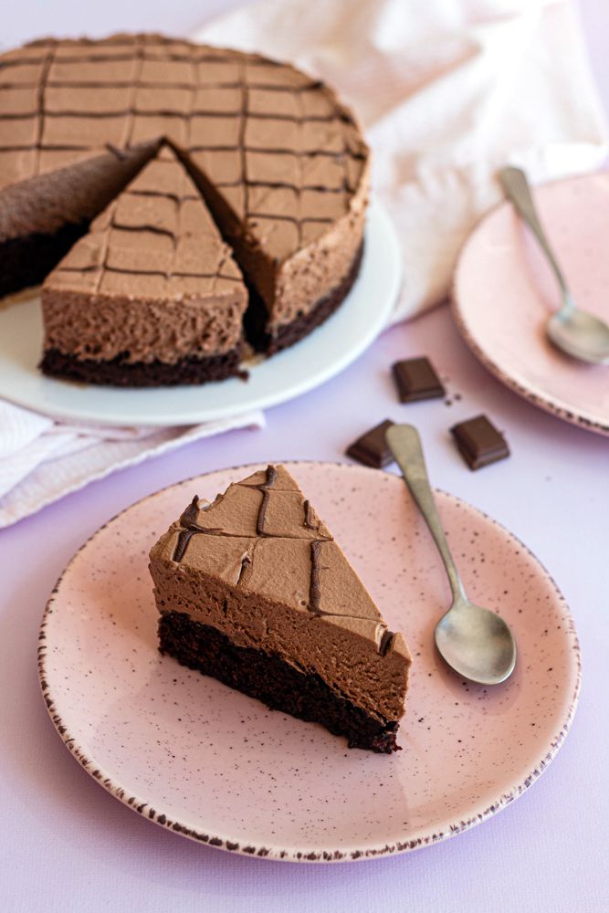 Gâteau à la mousse au chocolat (despacito) - Amandine Cooking