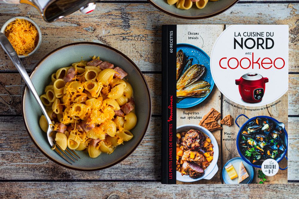 One pot pasta façon welsh: une recette de mon livre "La cuisine du Nord  avec Cookeo" - Amandine Cooking