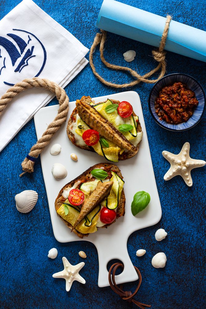 Bruschetta maquereau