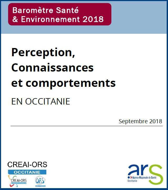 Baromètre Santé Environnement Occitanie 2018