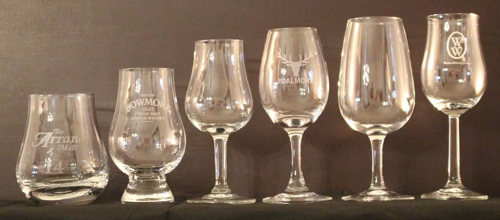 Les verres à dégustation: un comparatif de 13 modèles différents