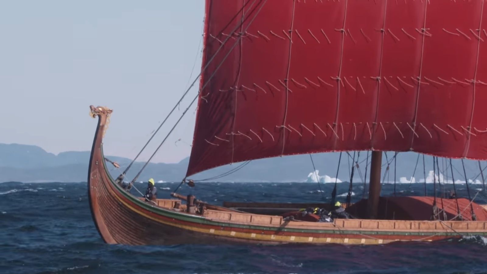 Draken Harald Hårfagre dans la Mer du Labrador
