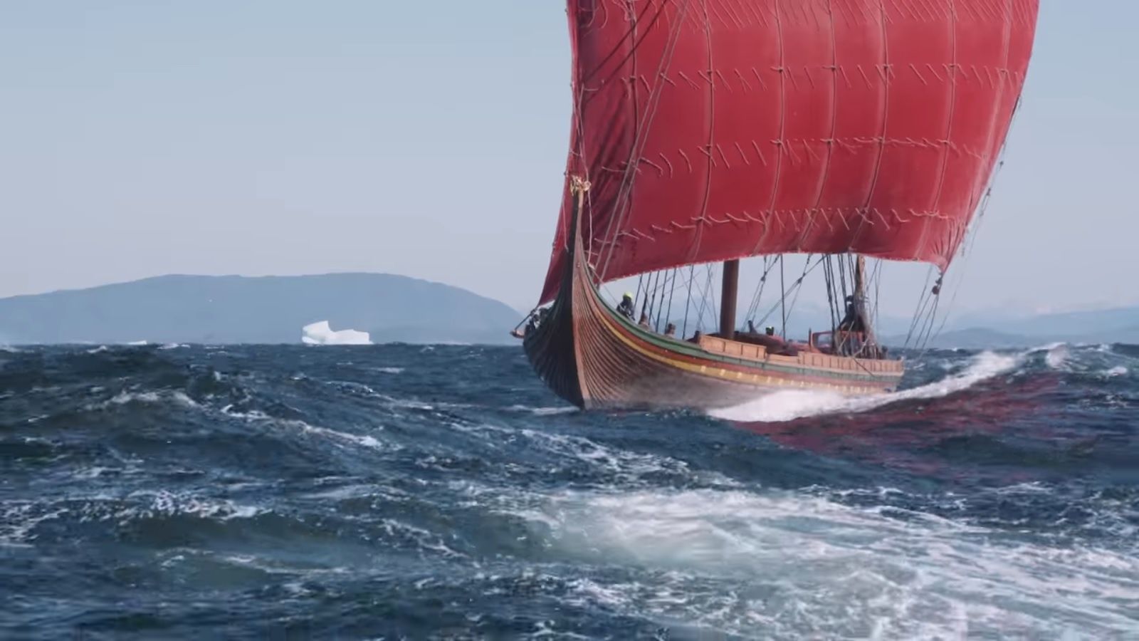 Draken Harald Hårfagre dans la Mer du Labrador