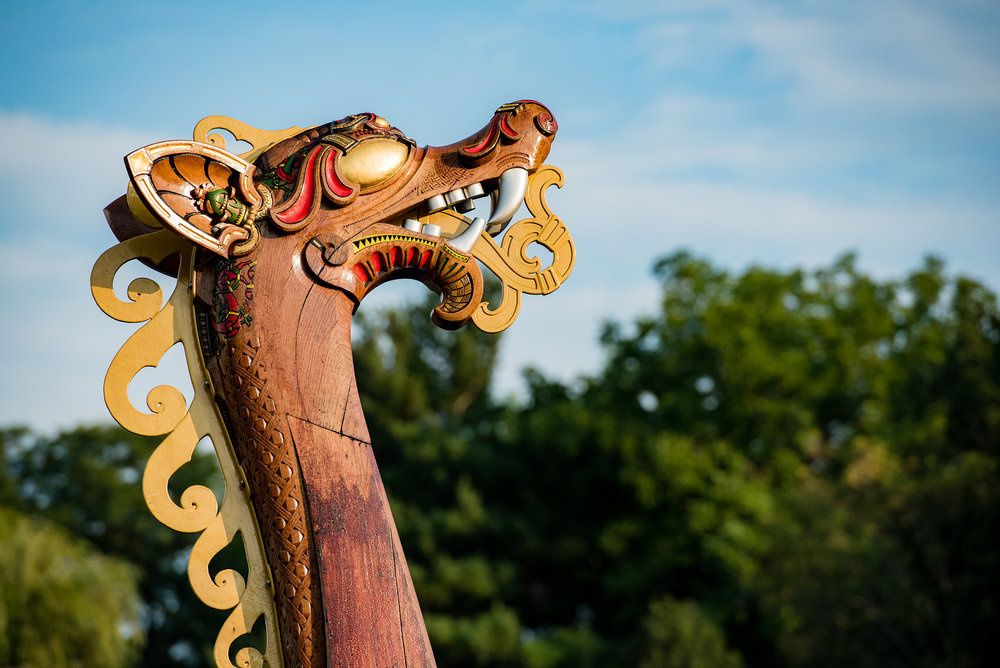 Draken Harald Hårfagre dans la Mer du Labrador