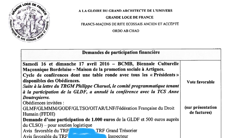 Gldf Quand Charuel Parle De La Maçonne Lors Dun - 
