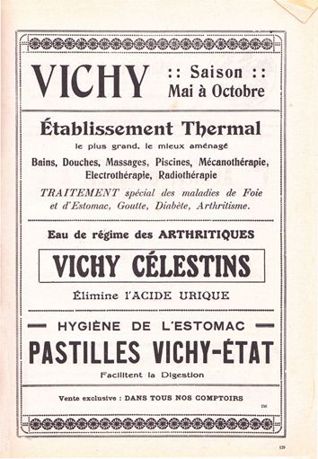 soins à Vichy en élétrothérapie