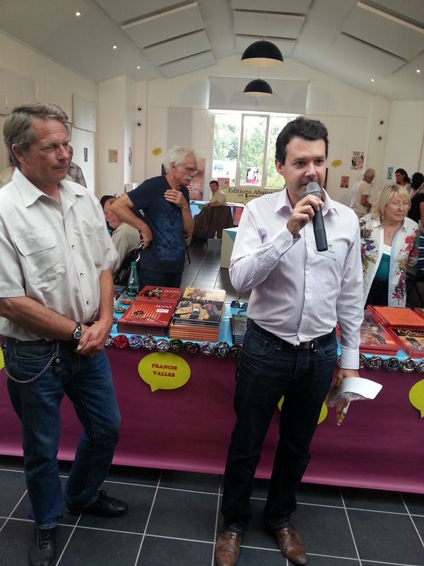 Vincent Zdenek, lauréat du prix des bulles et des mots