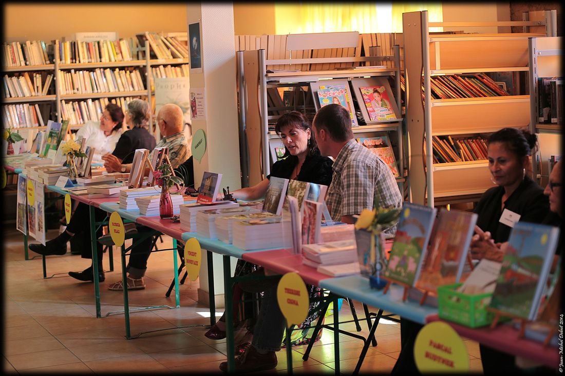 Dédicace "Ballade Littéraire 2014" à Chamboeuf 42330