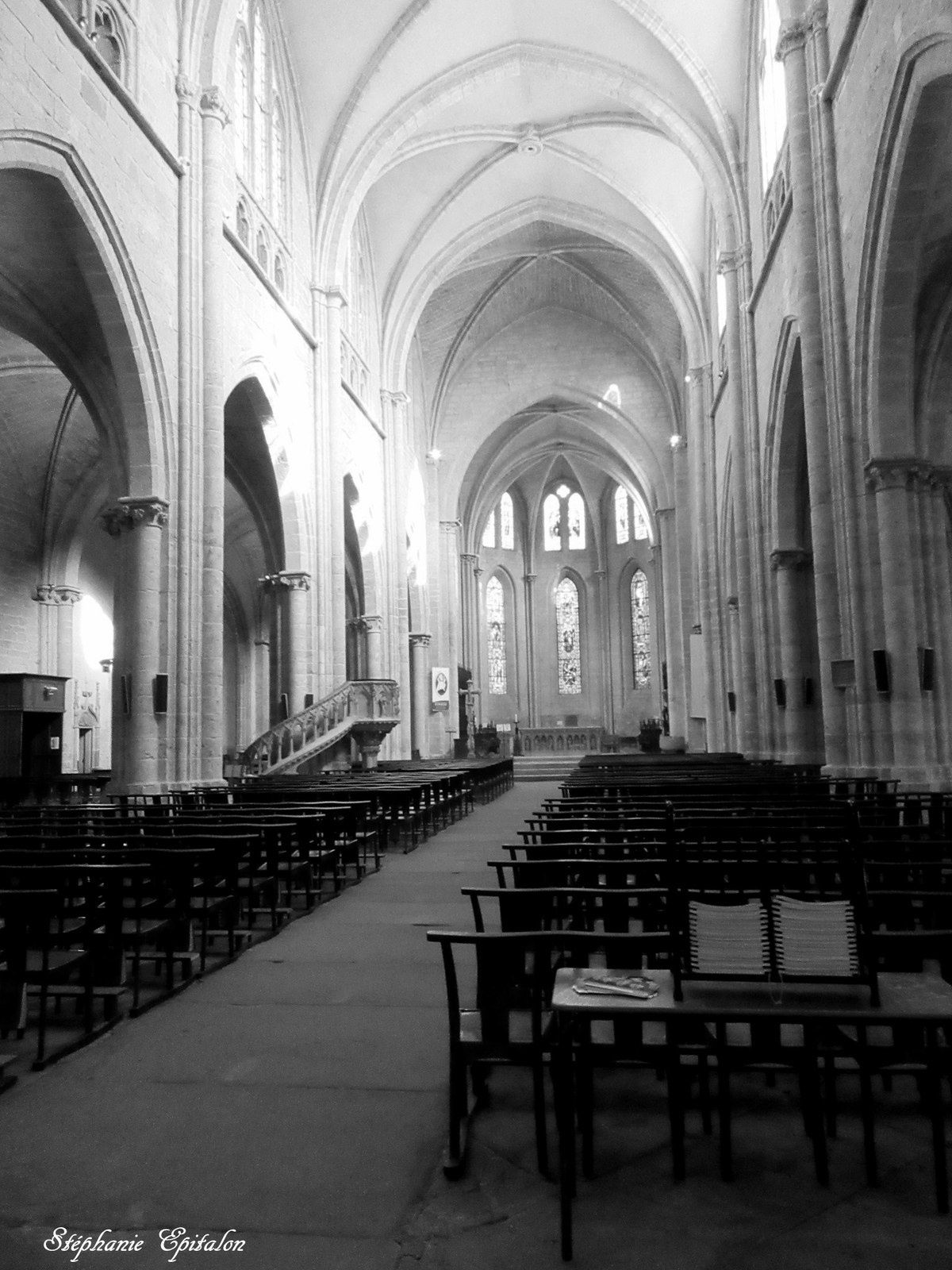 Collégiale Notre Dame d'Espérance intérieur (42600 Montbrison)