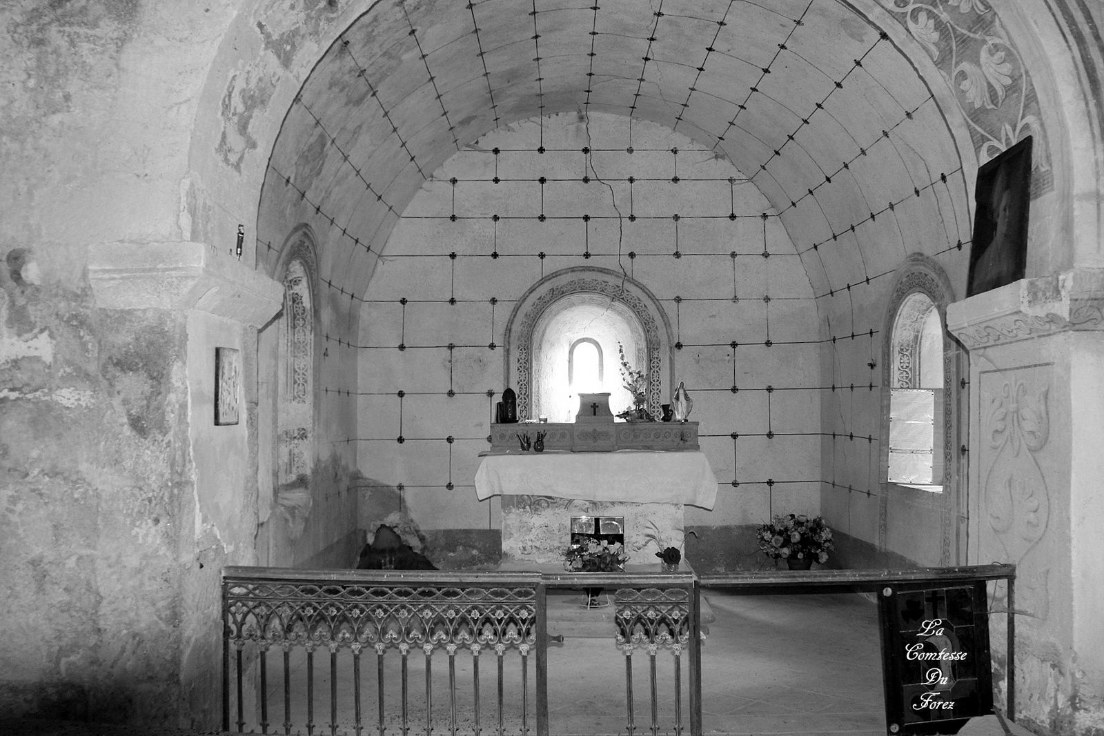 Chapelle Saint-Etienne sur la commune d'Essertines-En-Chatelneuf (Loire 42)