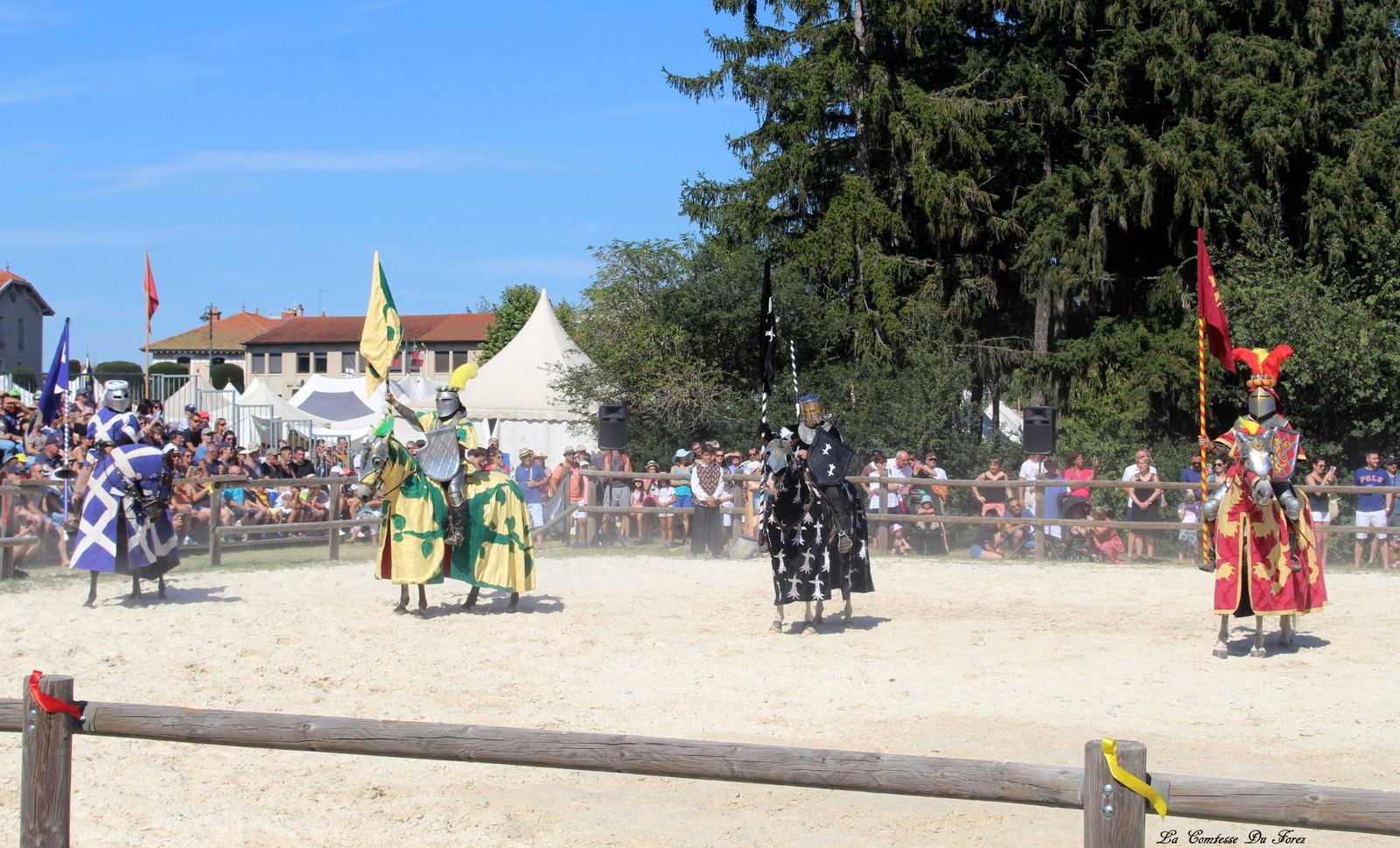 Fête médiévale de Montrond-Les-Bains 2019 (Action équestre)