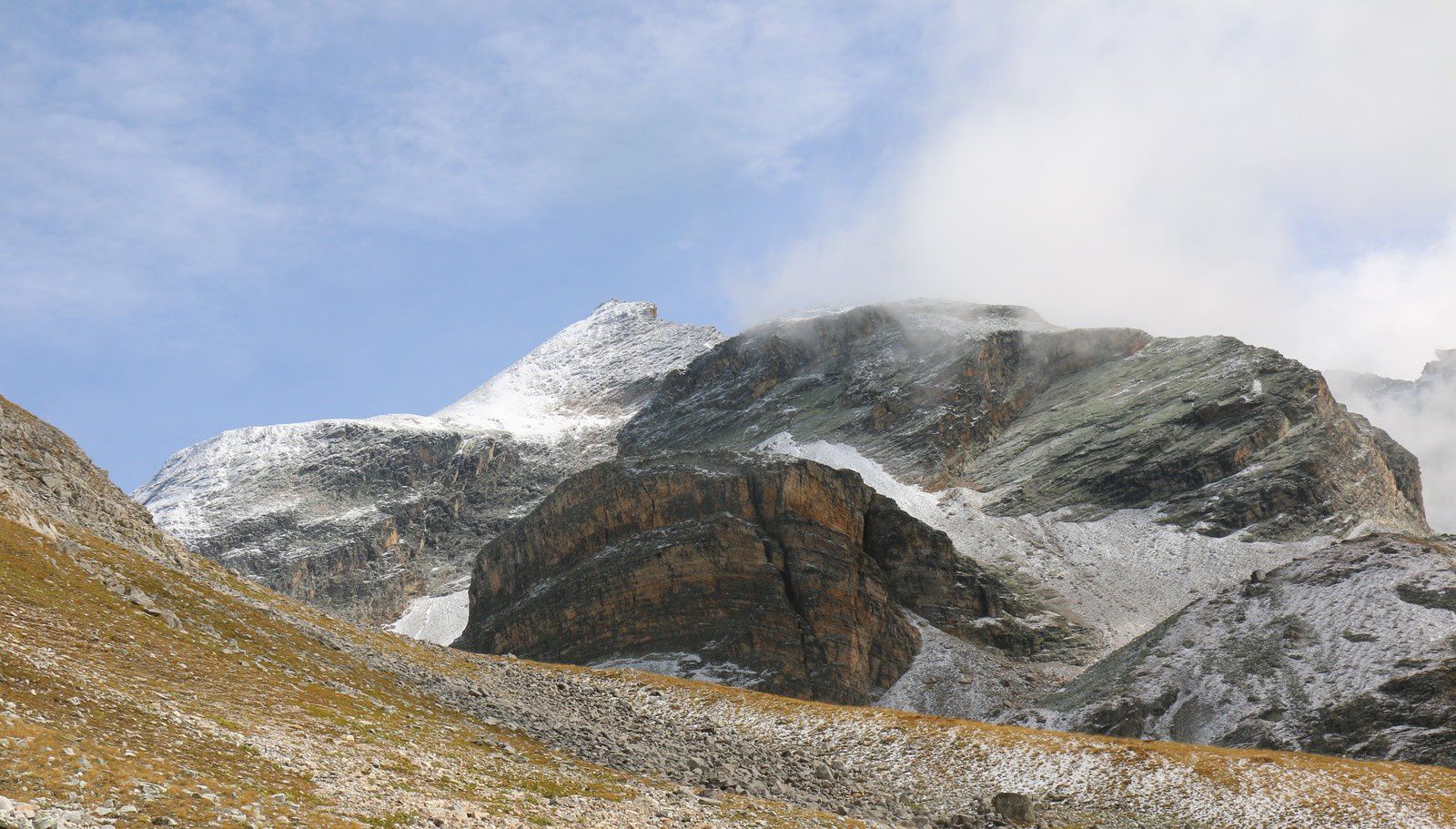 Col de Chaviére par Polset ou jour de neige