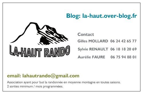 La-Haut Rando sort les raquettes pour L'armelaz Montaimont ,col du Chaussy.