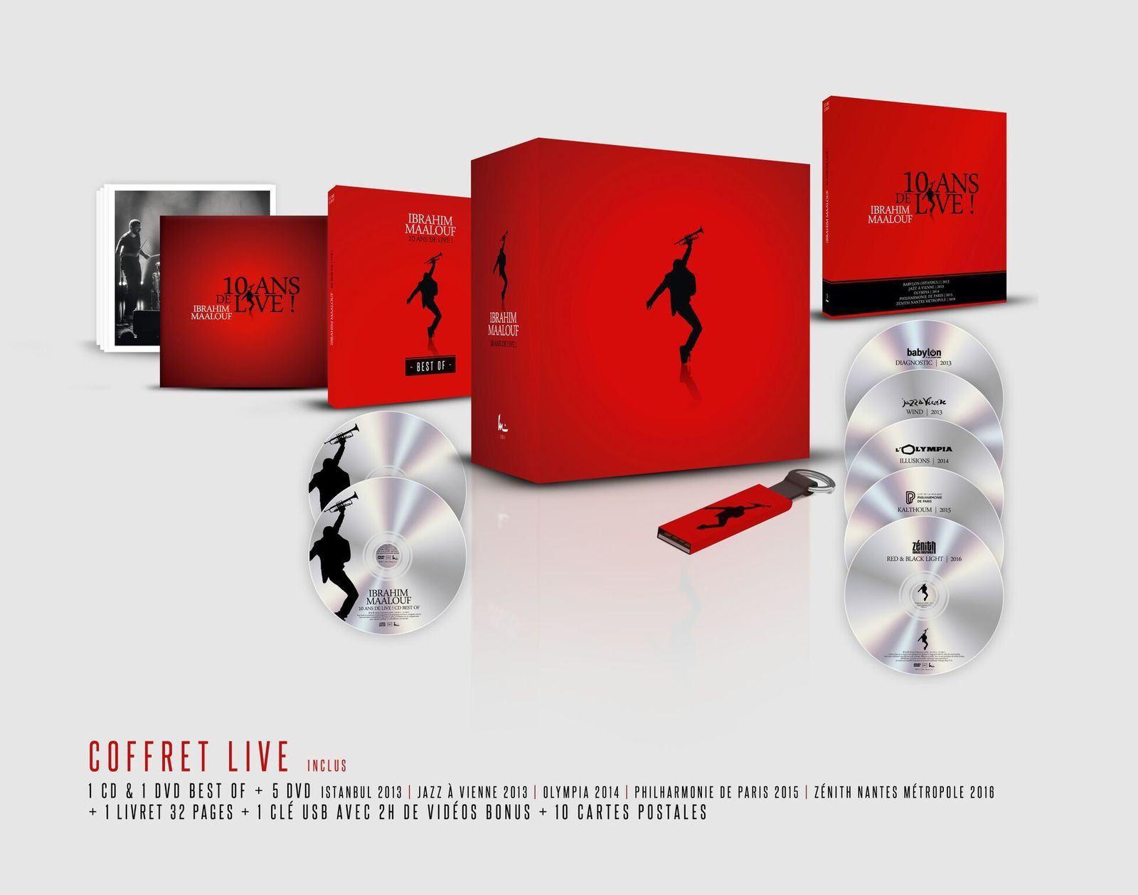 ibrahim maalouf, 10 ans de live, jazz, album