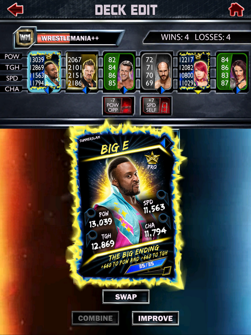 ACTUALITE : #SummerSlamFusions disponible pour #WWESuperCard!