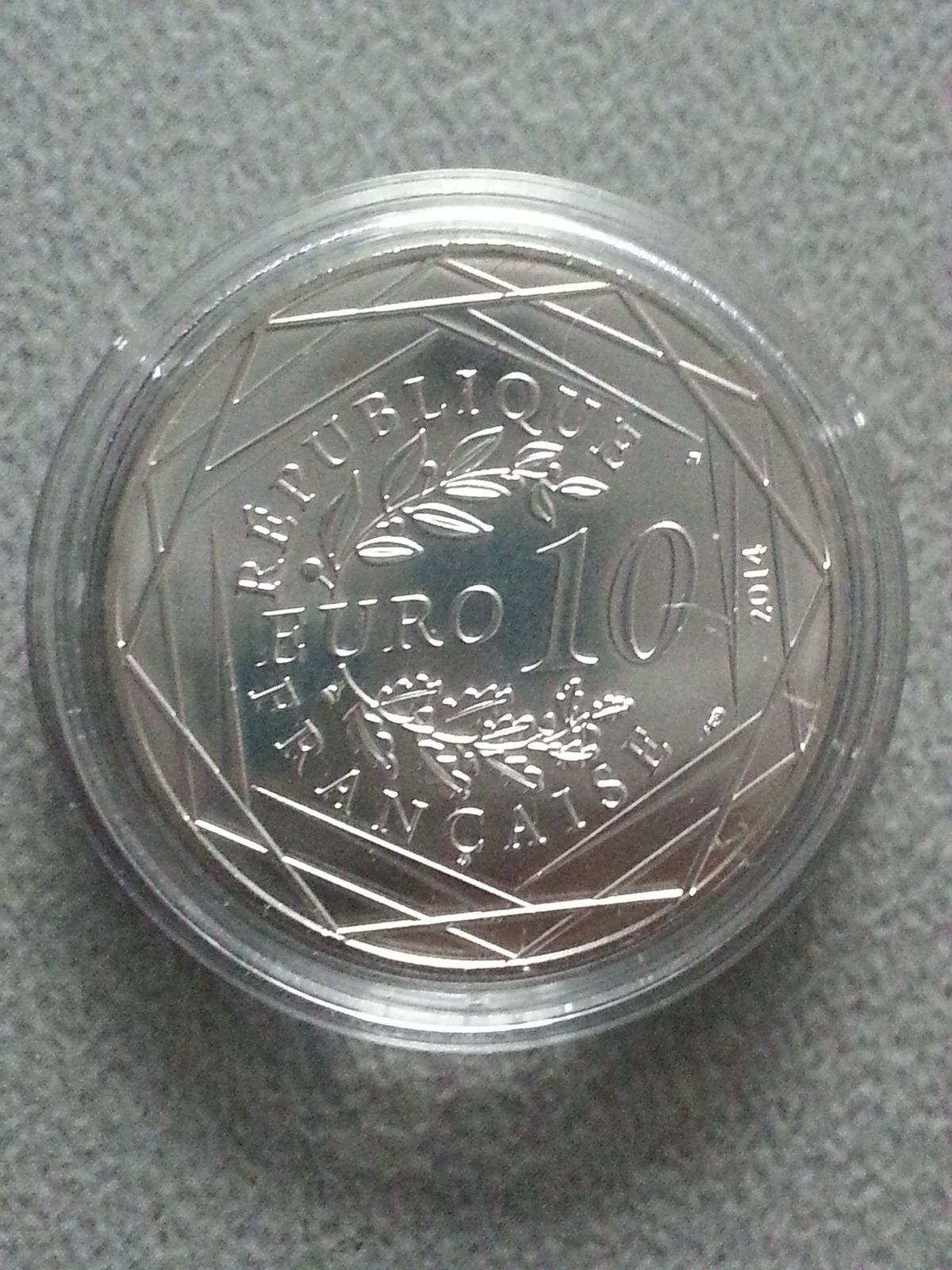 10 euro Les Valeurs de la République liberté hiver 2014 France