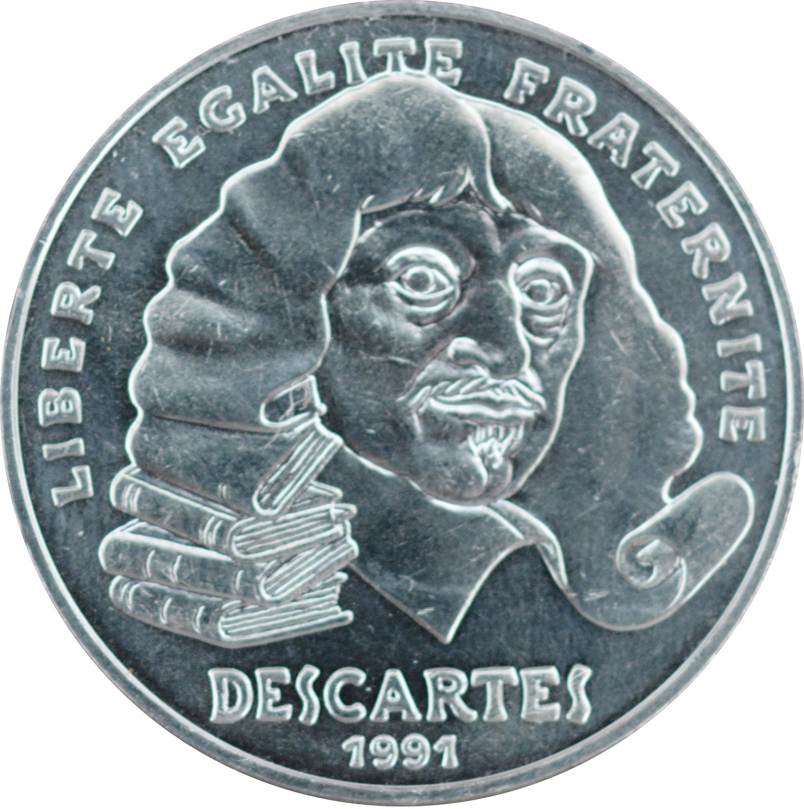 100 francs René Descartes 1991 France