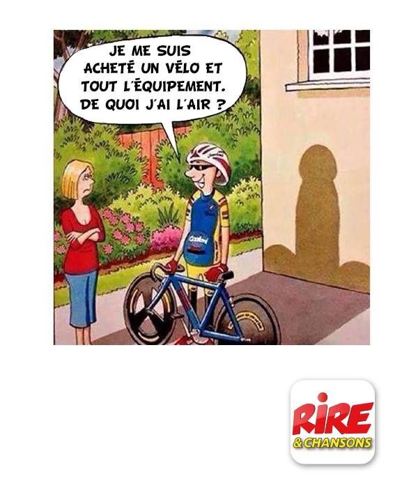 Image drole cycliste sale
