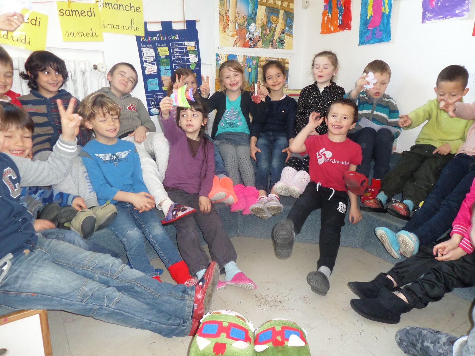 Les chaussons en classe - Le blog de l'école publique Les Rives du Loch