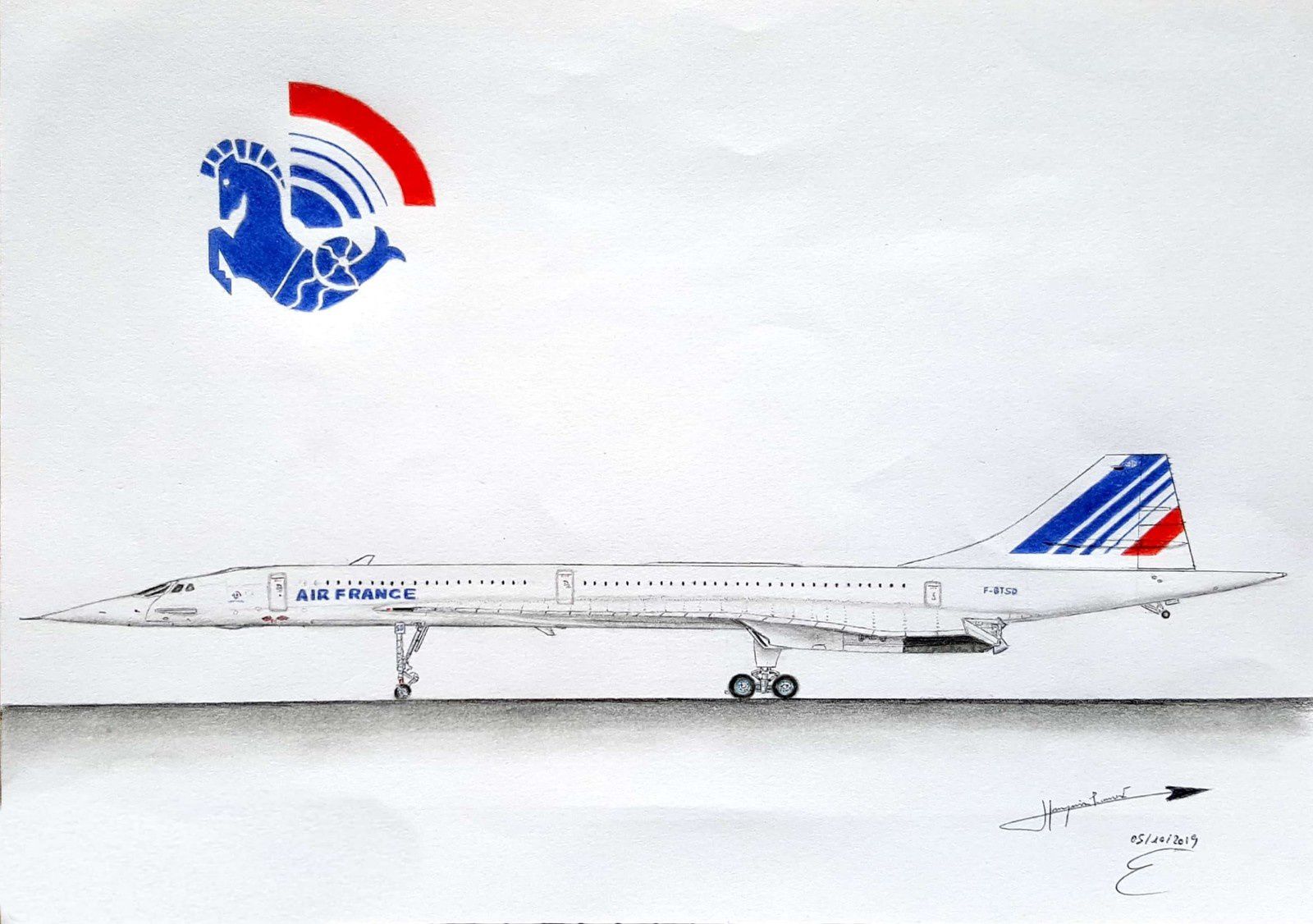 Concorde Air France F-BTSD
