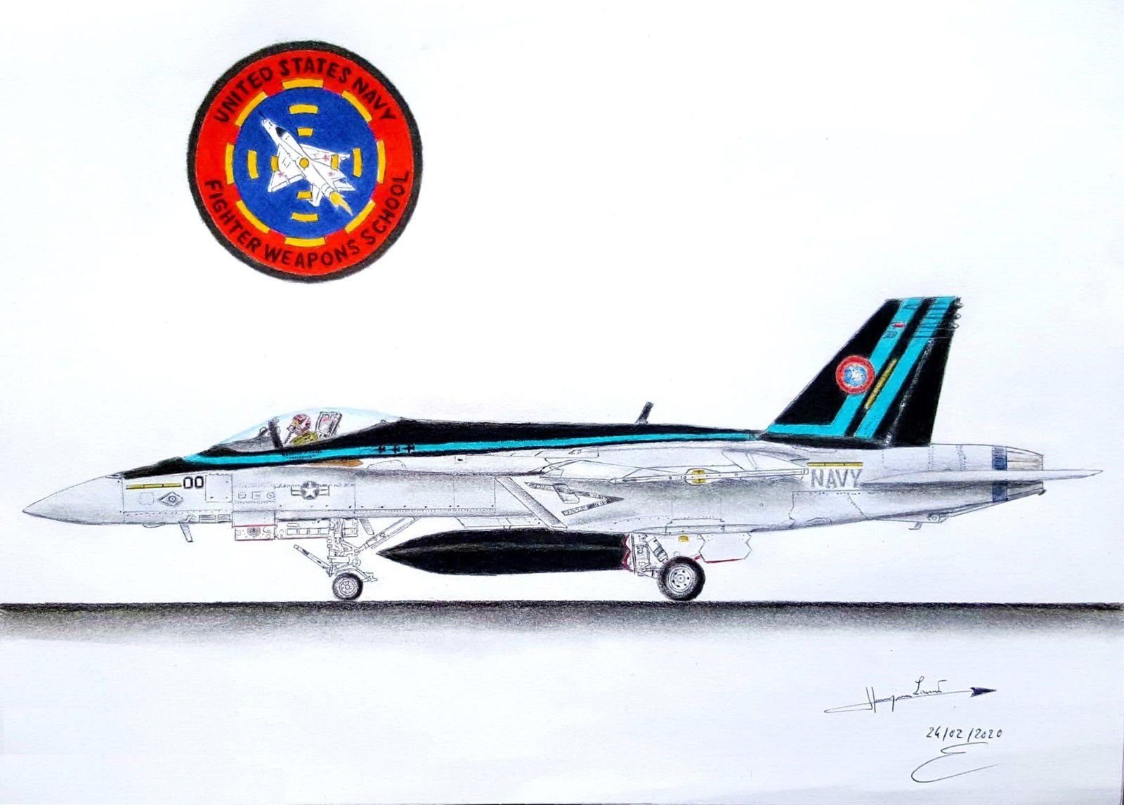 TOP GUN MAVERICK Captain Pete Mitchell "Maverick" Boeing F/A-18E Super Hornet