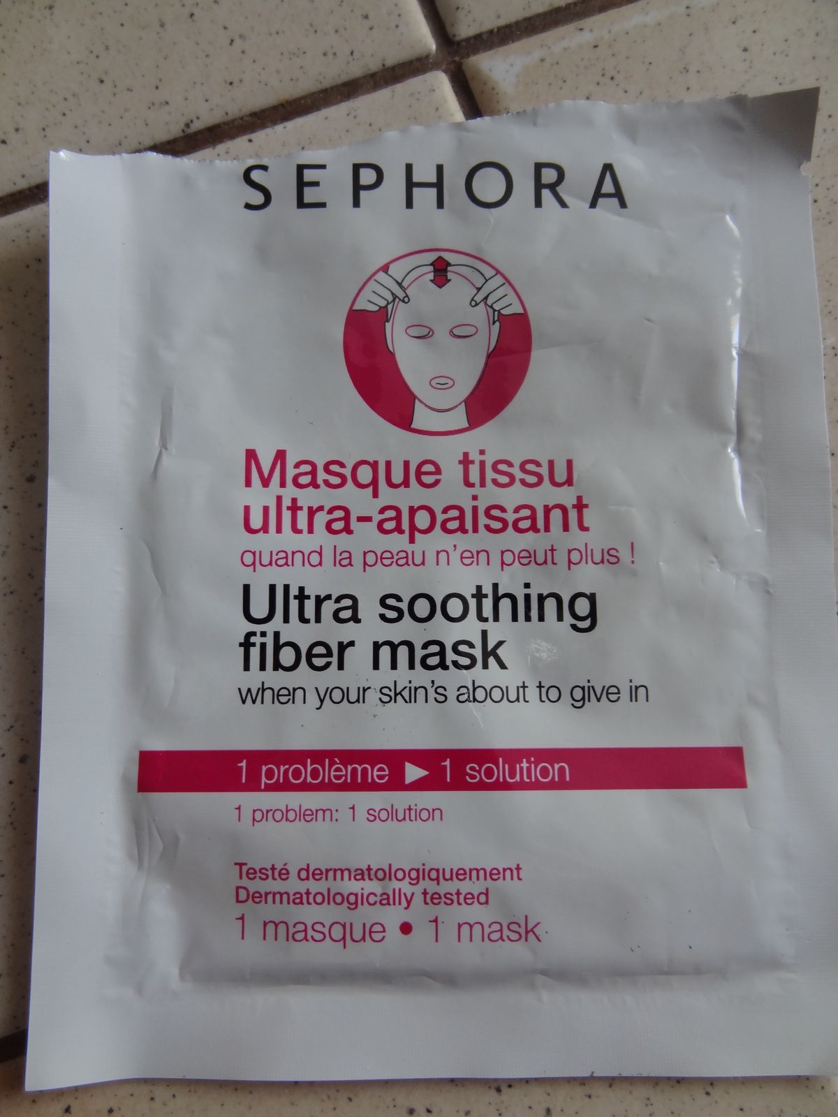 Masque tissu ultra-apaisant Sephora