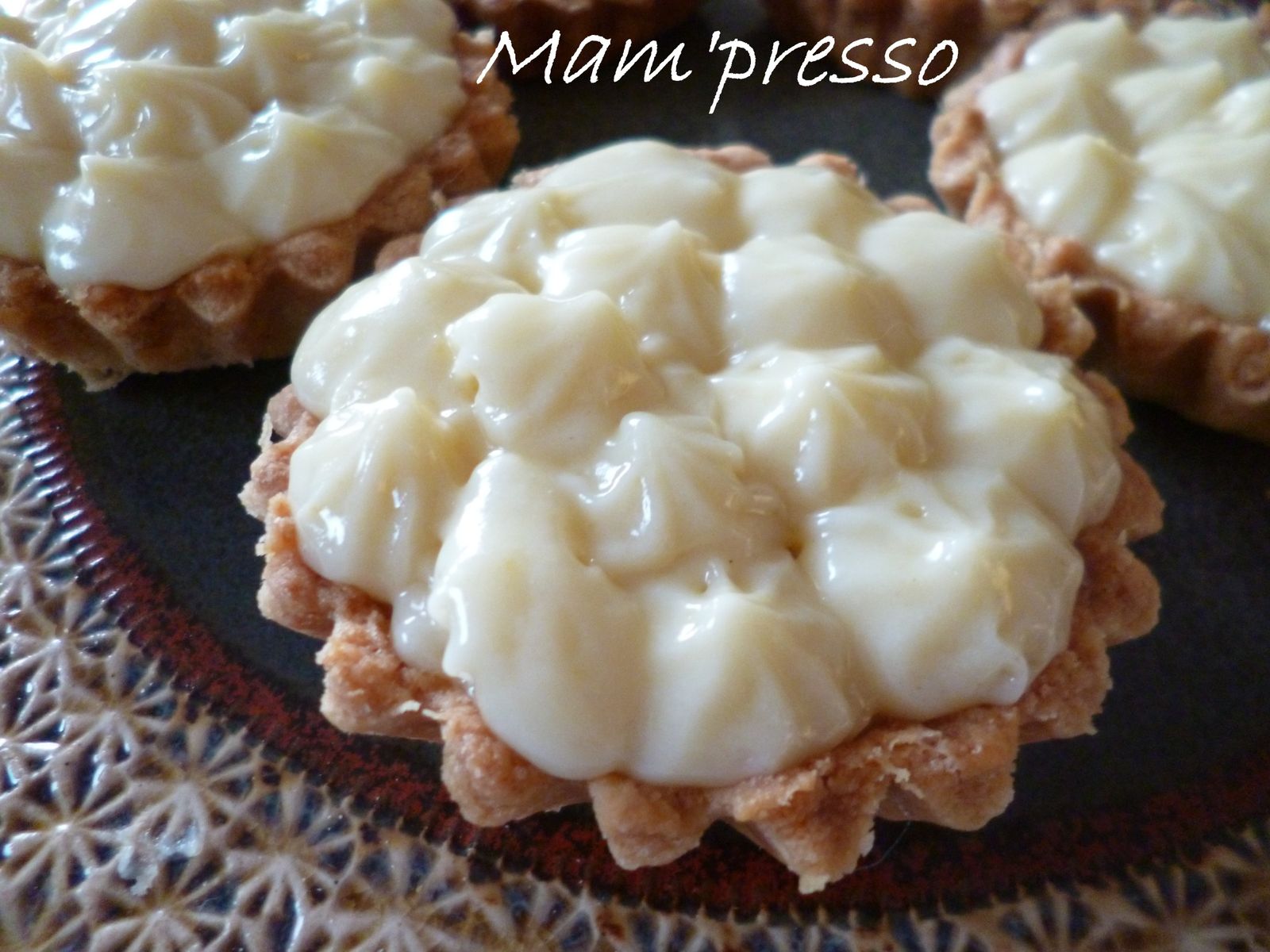 Tartelettes au citron sans oeufs - Mampresso.over-blog.com Tartelettes au citron sans oeufs - Mampresso.over-blog.com