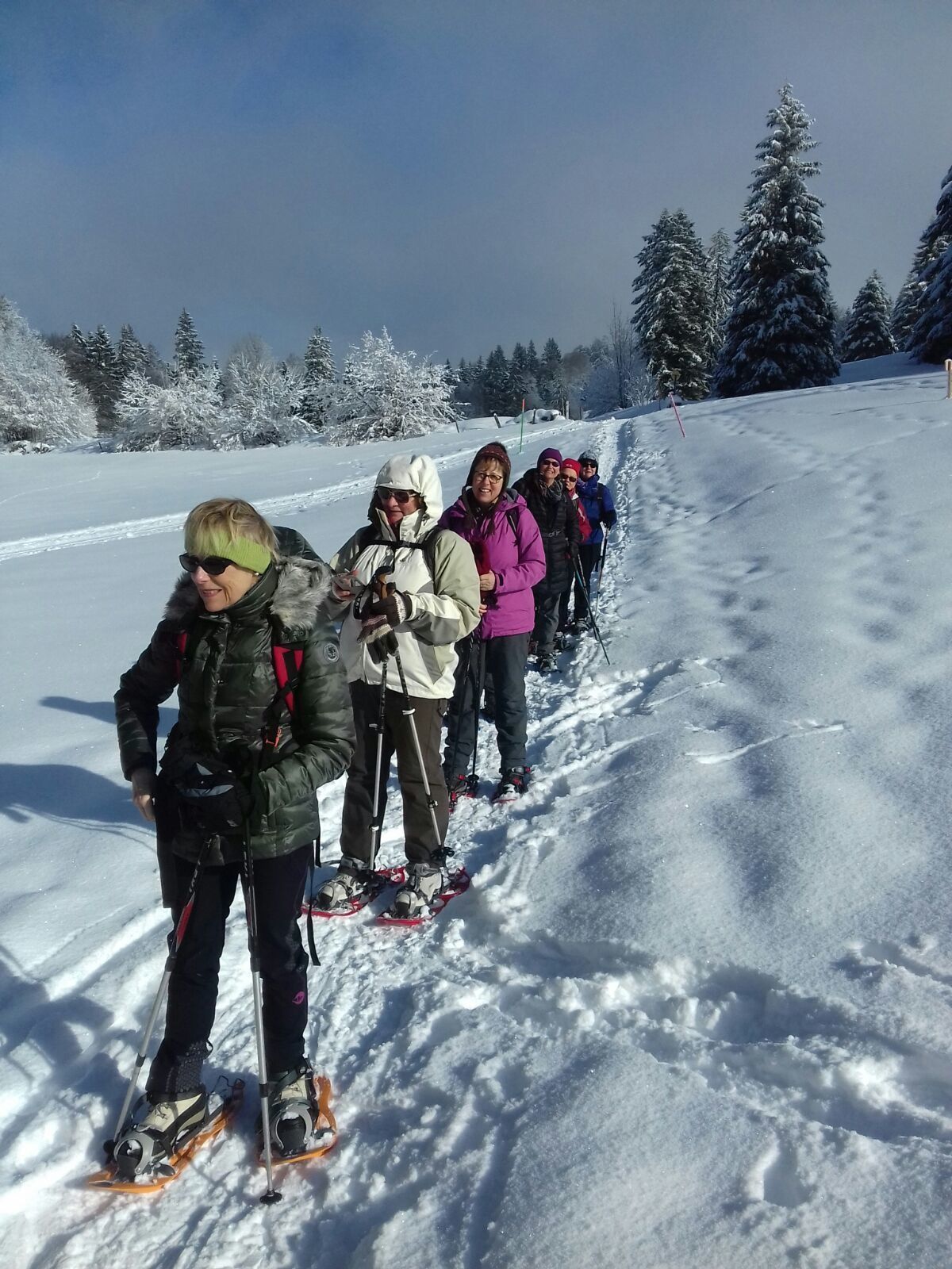 mardi 13 Février: Col des Étroits Mont des cerfs
