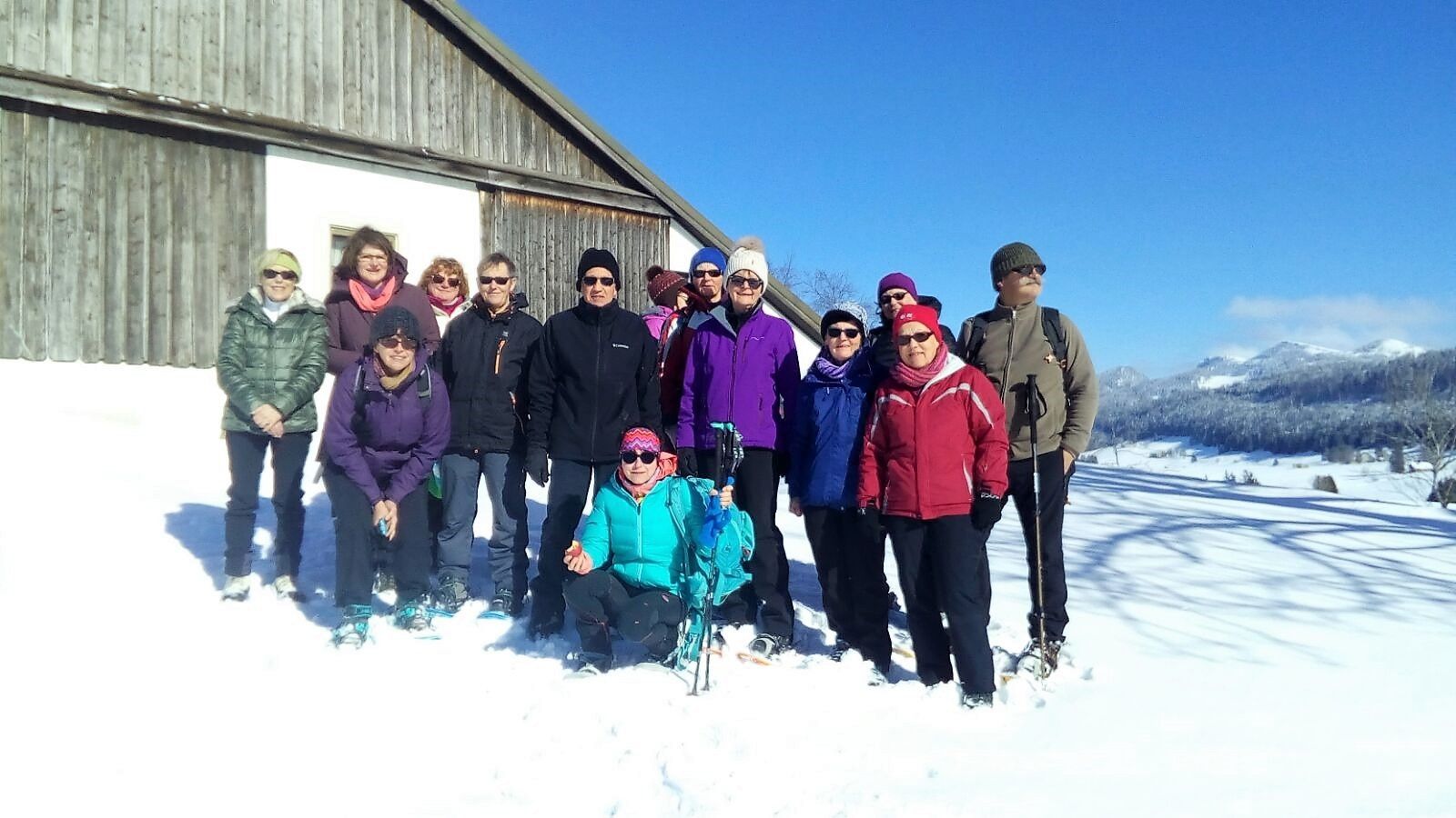 mardi 13 Février: Col des Étroits Mont des cerfs