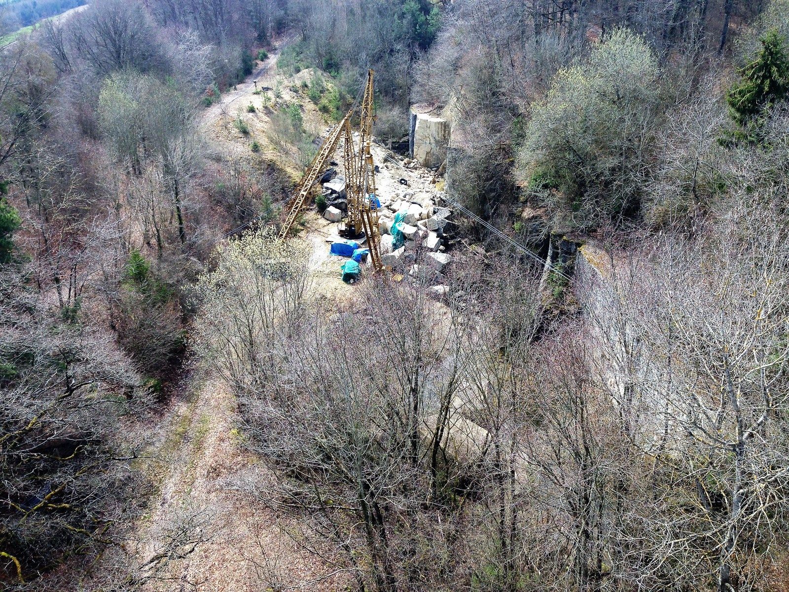 Vue magnifique depuis le Haut de la tour.