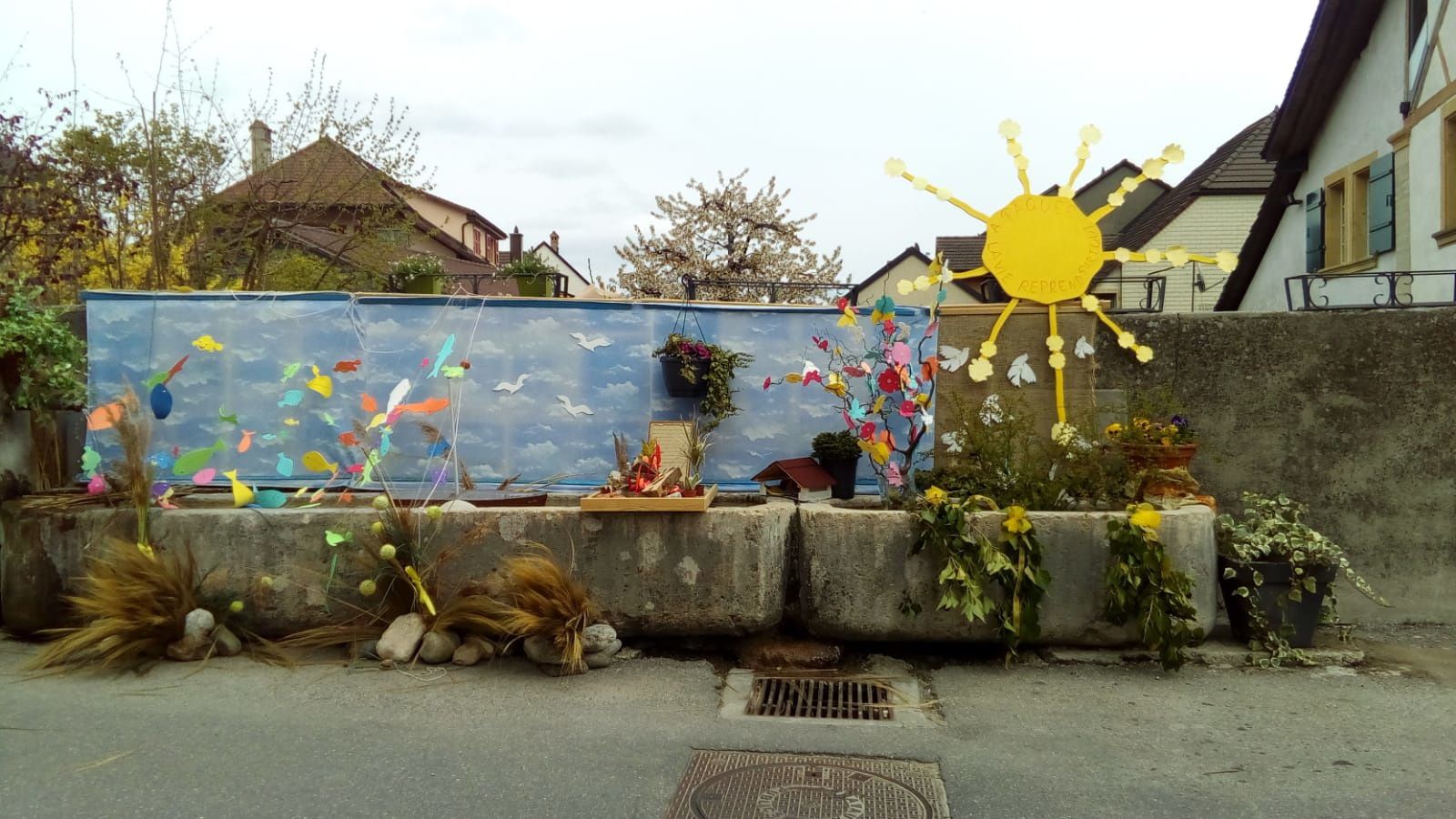 Mardi 16 Avril : circuits des fontaines décorées au Vully