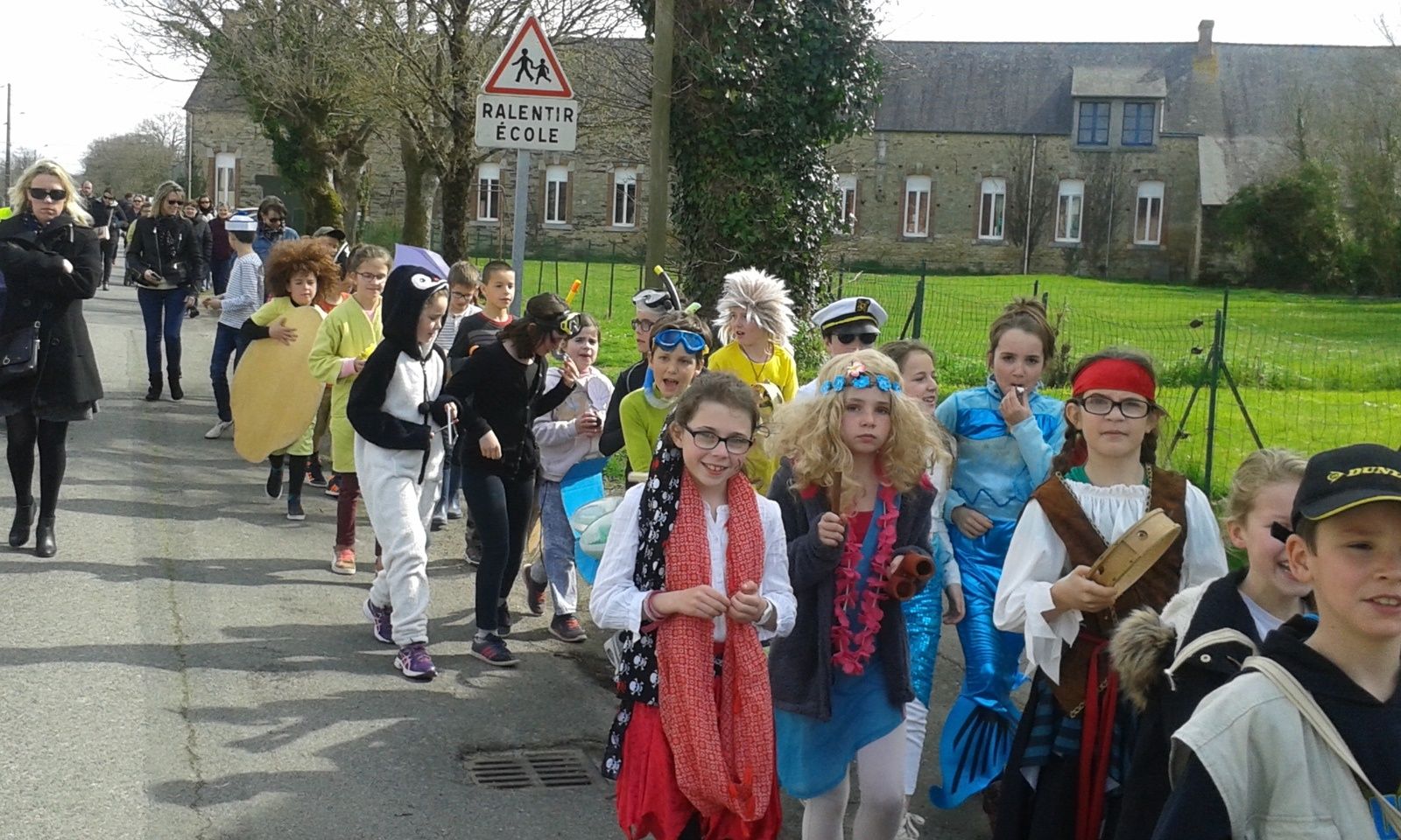 Le carnaval de l'école