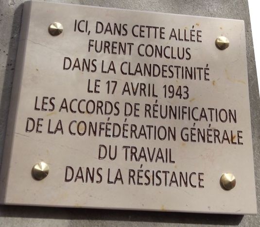 le CNR, une belle page de l'histoire ouvrière ; en prologue, le 17 avril 1943