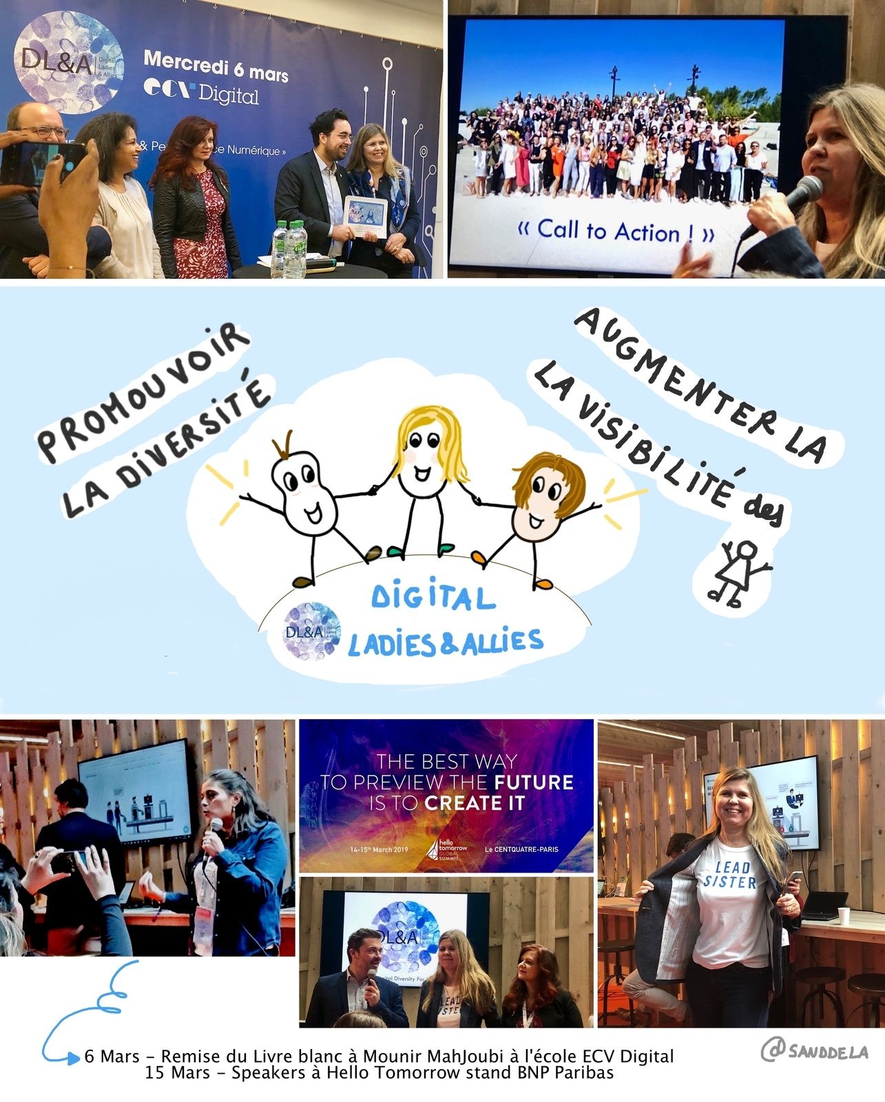 Digital Ladies & Allies - SANDDELA - Mounir Mahjoubi - Hello Tomorrow - BNP Paribas