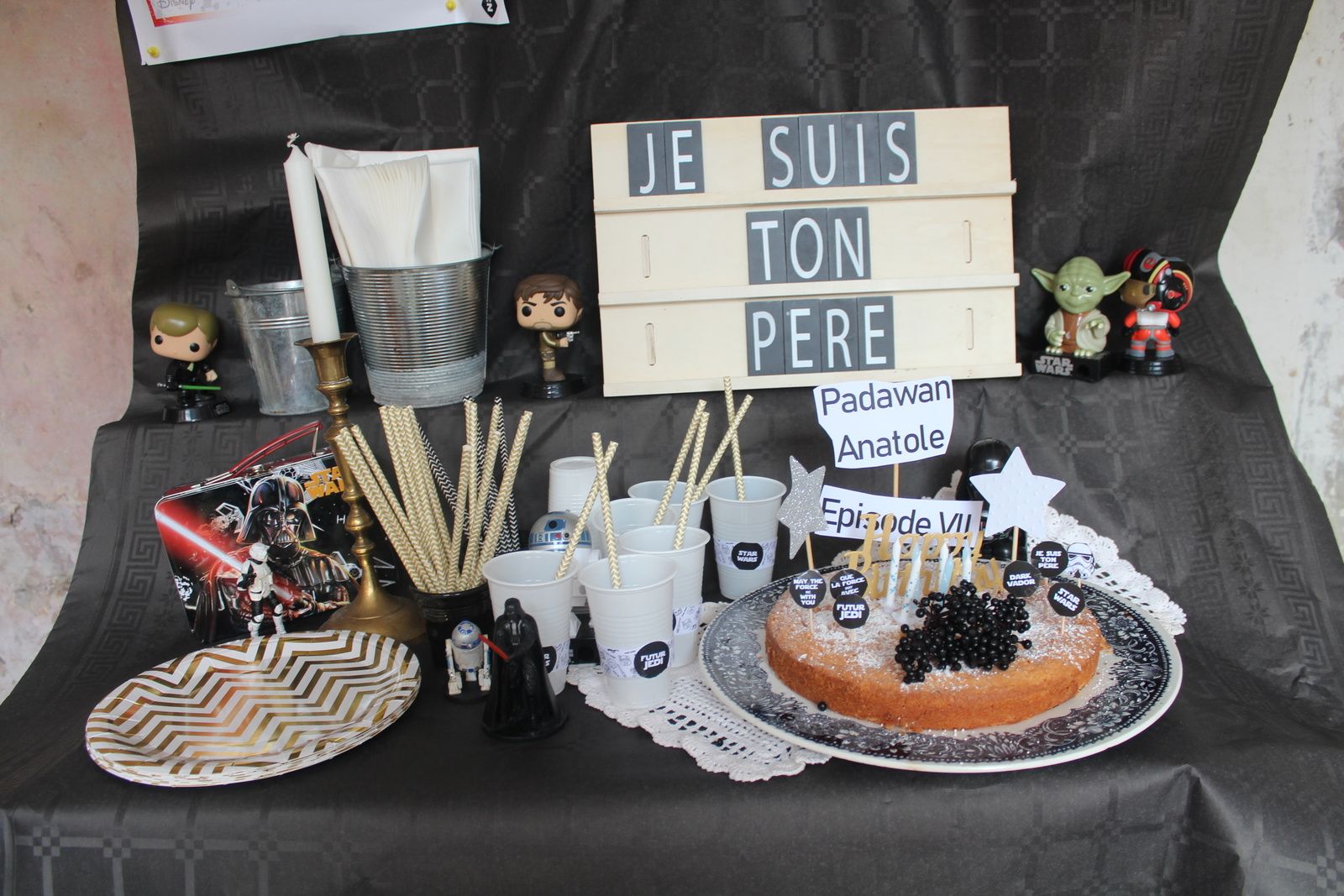 Un Anniversaire Star Wars Nos Petites Madeleines