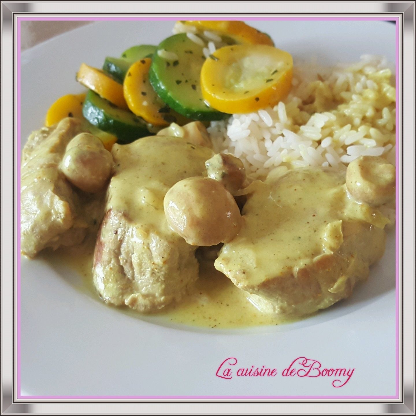 Medaillons De Filet Mignon De Porc Au Curry Ww La Cuisine De Boomy