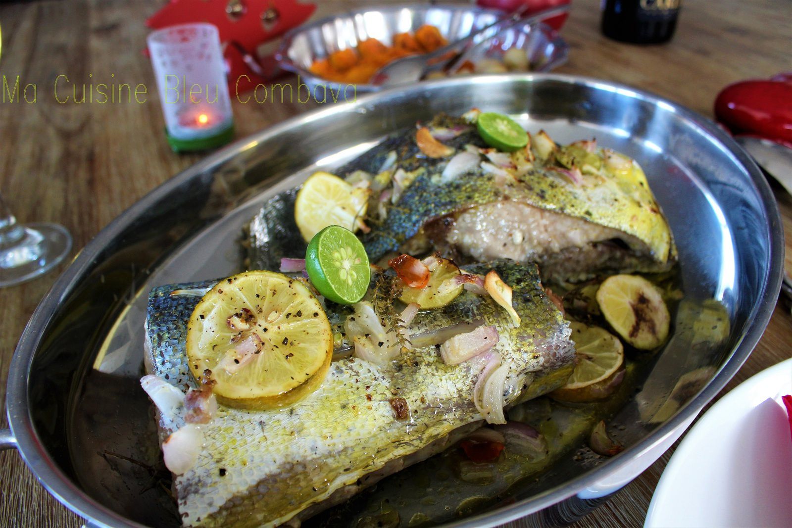 Poisson En Saumure Parfumee Cuisson Au Four Saveurs Creoles Ma