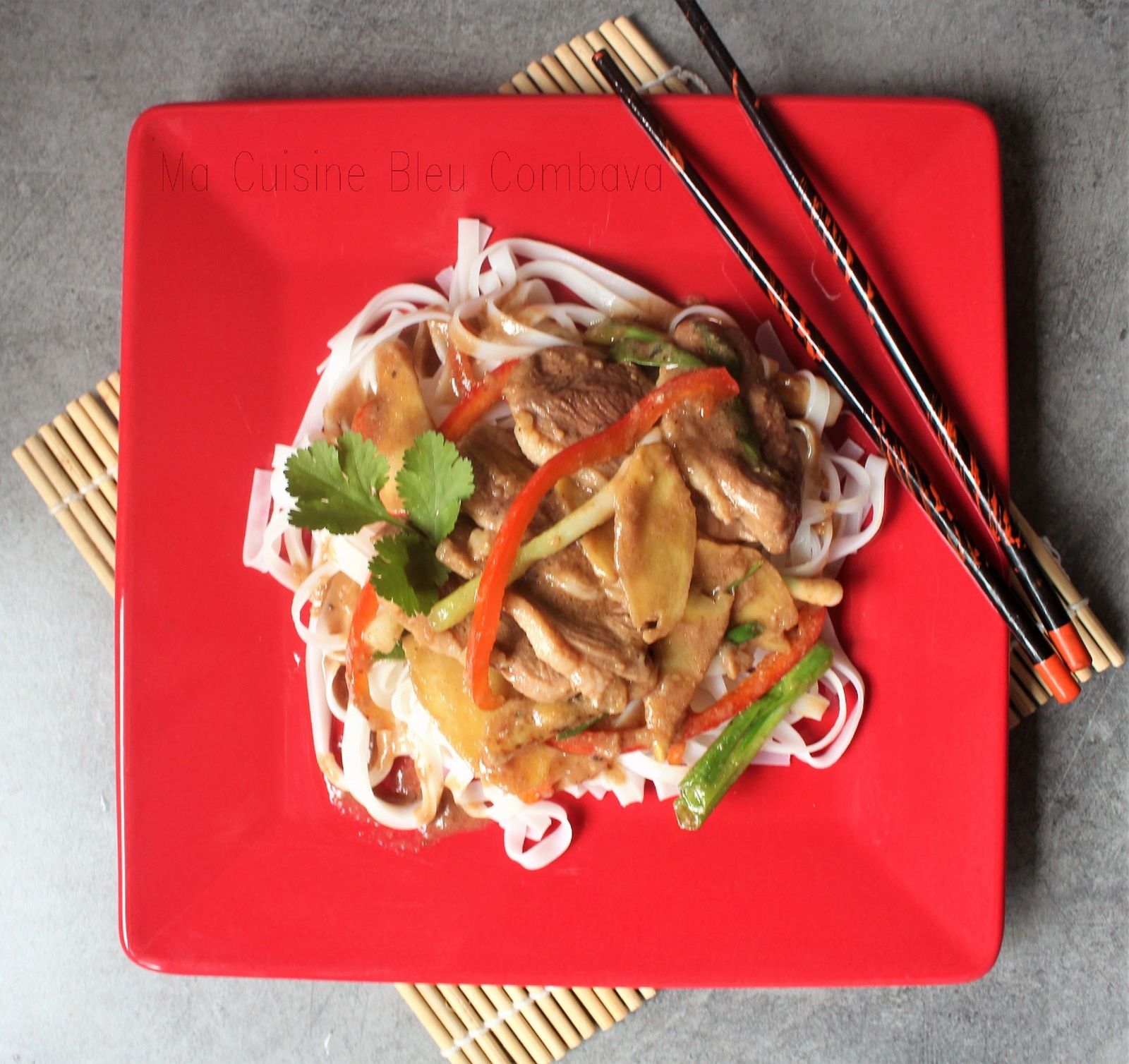 Canard sauté au Gingembre~Chine~