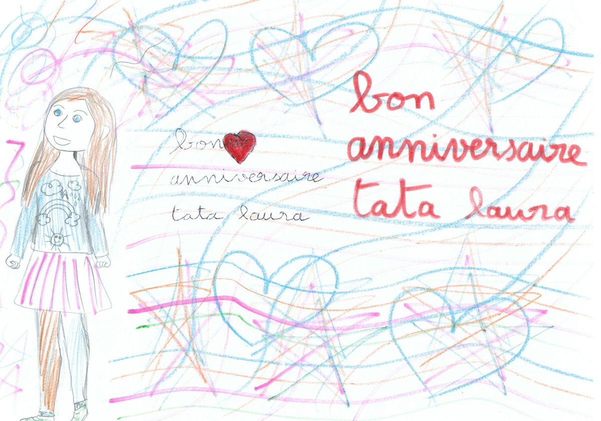 Bon Anniversaire Tata Laura Axelle Positive Bon Anniversaire Tata Laura Axelle Positive