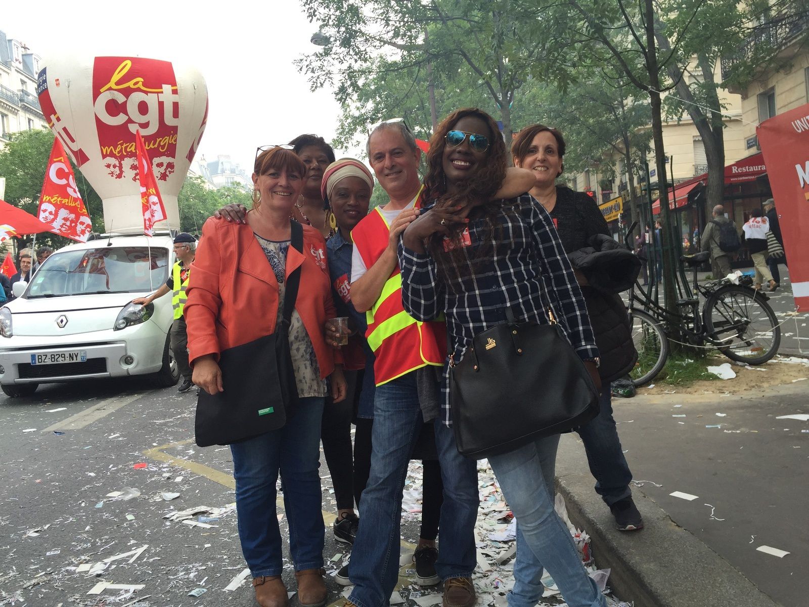14 juin: la CGT Korian dans la rue contre la loi travail!