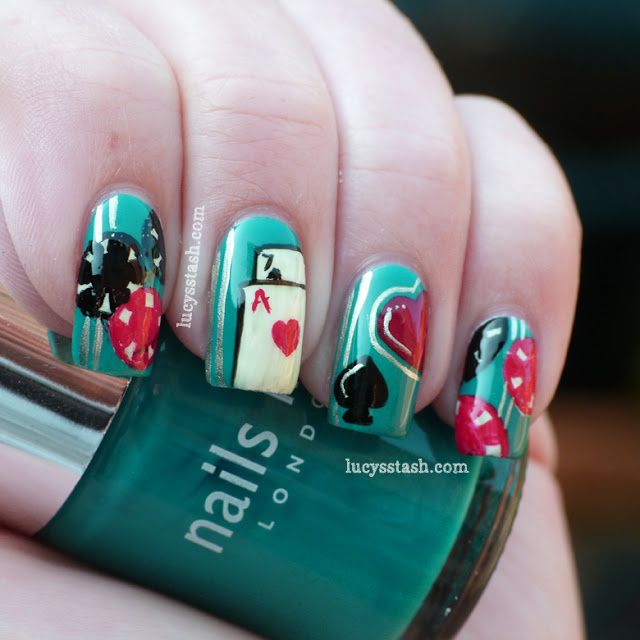 Las Vegas Nail Art, Casino Nail Art