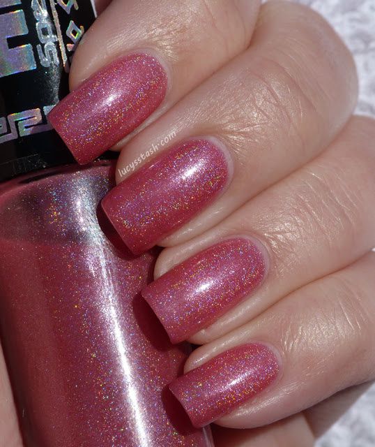 Hits No Olimpo Afrodite - pink holographic polish