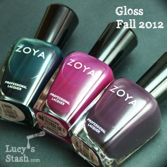 Zoya Gloss collection for Fall 2012