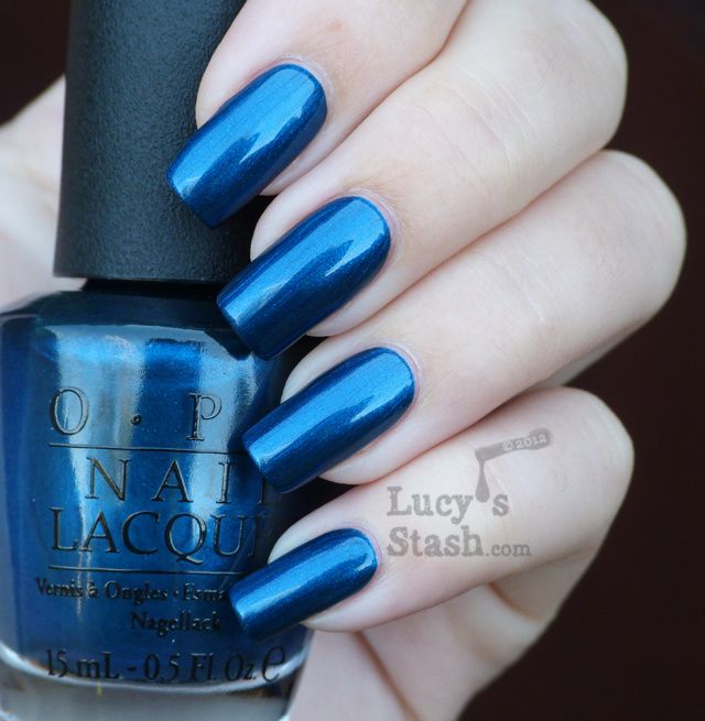 Lucy's Stash - OPI Germany Unfor-greta-bly Blue