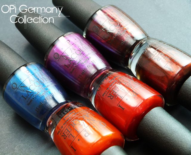 Lucy's Stash: OPI Germany Collection for Fall/Winter 2012 - Shimmers