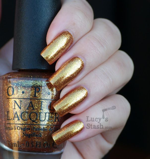 Lucy's Stash - Goldeneye from OPI Skyfall Collection