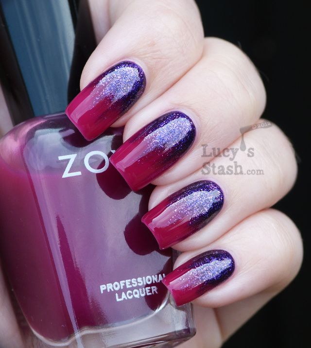 Lucy's Stash - Zoya Mimi over Paloma gradient