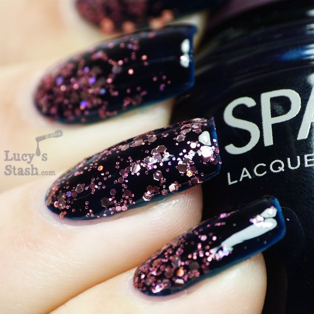 Lucy's Stash - Glitter gradient with SpaRitual Osmium and Survivor