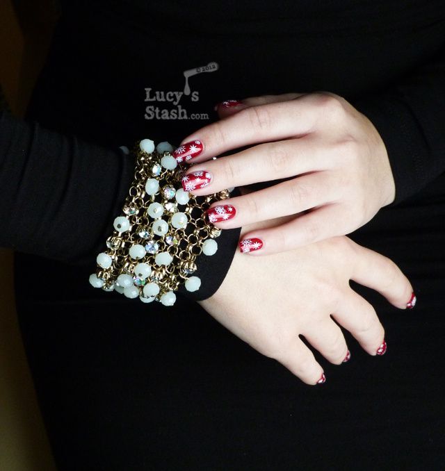Lucy's Stash - Christmas Day manicure with SpaRitual Spellbound