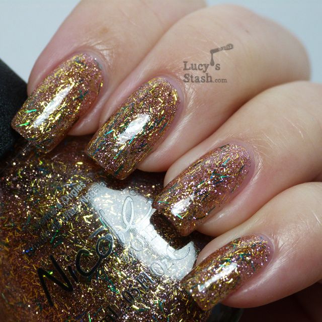 Lucy's Stash -  Nicole by OPI A Gold Winter's Night